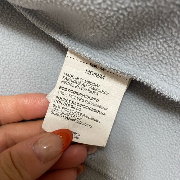 Sale! Under Armour Grey Fleece Lined Jacket Size M - Picture 5 of 8